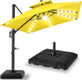 Best Choice Products 10x10ft Cantilever Patio Umbrella w/Base Included by BestChoiceProducts