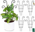 Coomin Small Plant Trellis for Climbing Plants Indoor, 14.5in Metal House Plant by COOMIN
