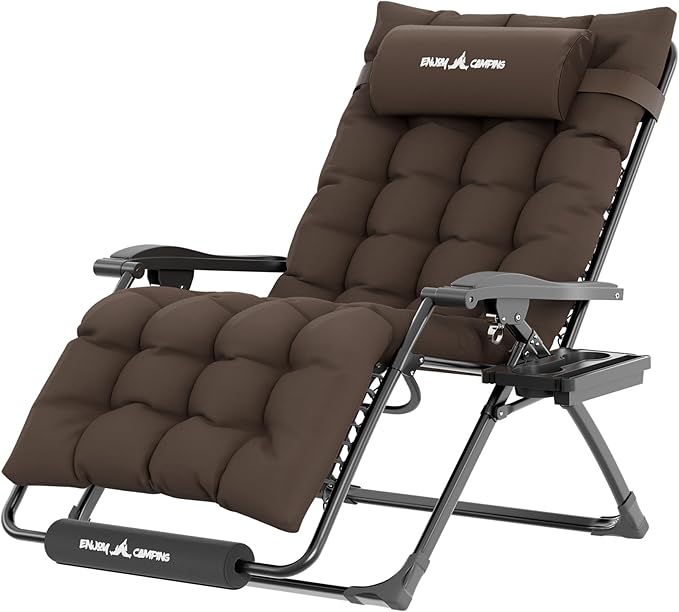UDPATIO Oversized Zero Gravity Chair 29In XL Patio Reclining Chair by UDPATIO