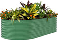 Garvee Galvanized Raised Garden Bed Outdoor, Rust-Resistant Raised Garden Beds by Garvee