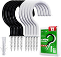 12 Pcs Ceiling Hooks for Hanging Plants, Utensils and Christmas String Lights by Etoolia