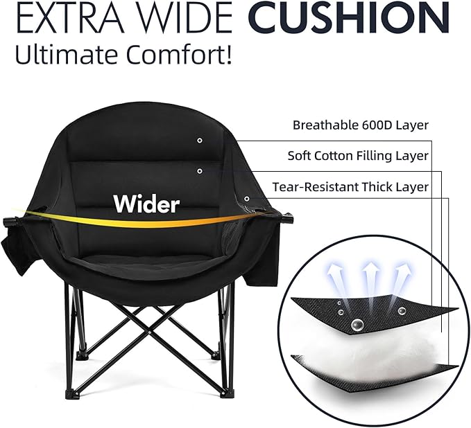 Oversized Camping Chairs for Adults - Image 3