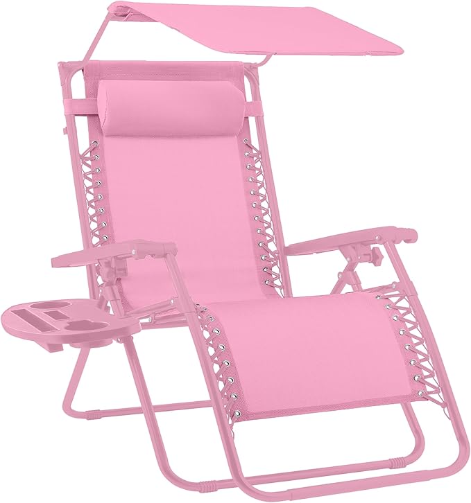 Best Choice Products Folding Zero Gravity Outdoor Recliner Patio Lounge Chair by BestChoiceProducts