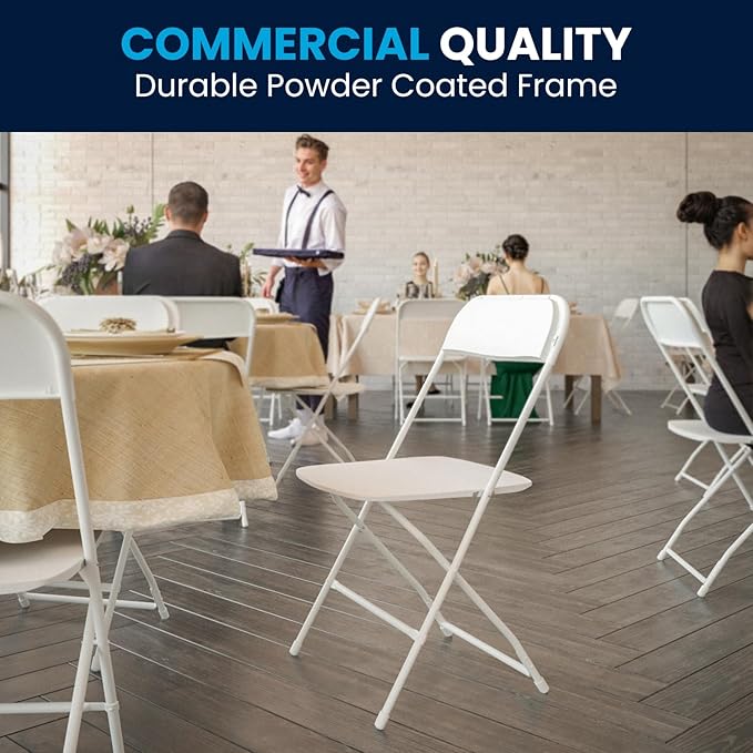 Flash Furniture Hercules Series Plastic Folding Chair - Image 7