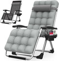 Suteck Zero Gravity Chair, Reclining Camping Lounge Chair w/Removable Cushion by Suteck