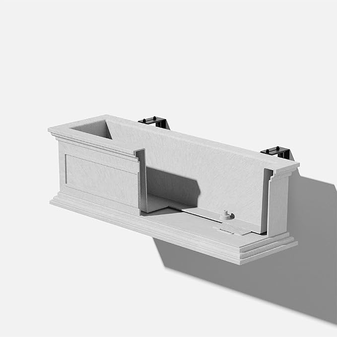 Veradek Brixton Series Plastic Railing Planter - Image 9