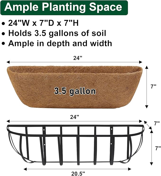 DUNCHATY Railing Planter Window Box - Image 6