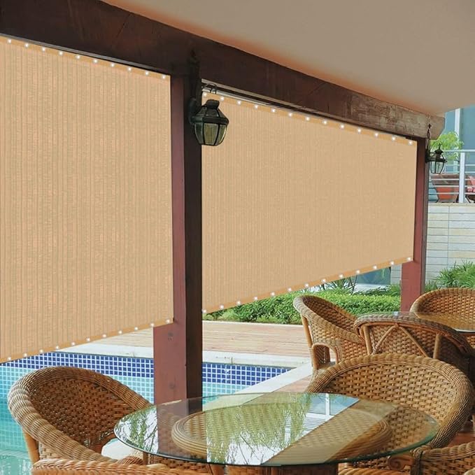 90% Shade Cloth Sun Shade Fabric Privacy Screen Shade Cover - Image 6