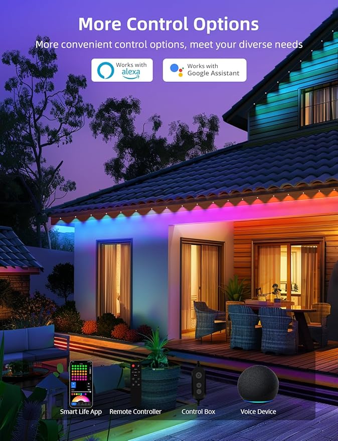APPECK Permanent Outdoor Lights 50ft - Image 6