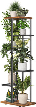 Simple Trending Plant Stand Indoor, Tall 6 Tier Metal Plant Shelf by SimpleTrending