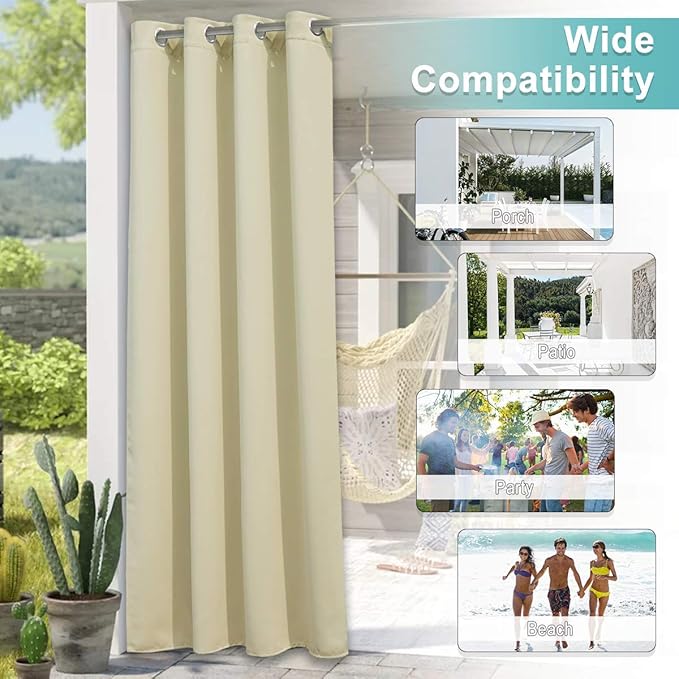 NICETOWN Indoor & Outdoor Curtain - Image 6