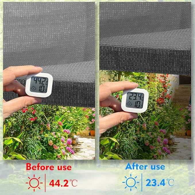 90% Shade Cloth Sun Shade Fabric Privacy Screen Shade Cover - Image 4