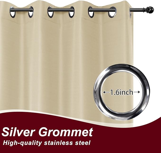 HolidayIdeas Grommet Outdoor Curtains - Image 2