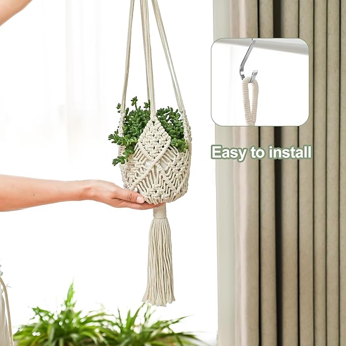 Hanging Planter with Patterns - Image 6