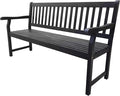 JONATHAN Y BNH101C Laurel 59.1" 3-Seat Slat-Back 600-Lbs Support Acacia Wood by JONATHANY