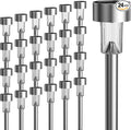 GIGALUMI 24 Pack Solar Path Lights Outdoor, Solar Lights Outdoor Waterproof by GIGALUMI