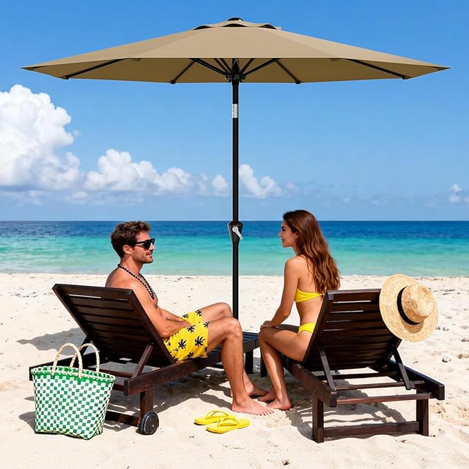 Garvee 9FT Patio Umbrella - Image 6