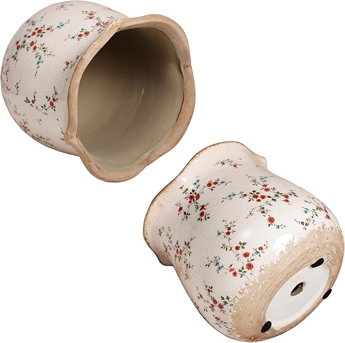 Ceramic Pots for Plants, Vintage Plant Pot - Image 6