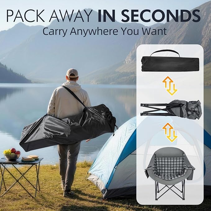 Oversized Camping Chairs for Adults - Image 6