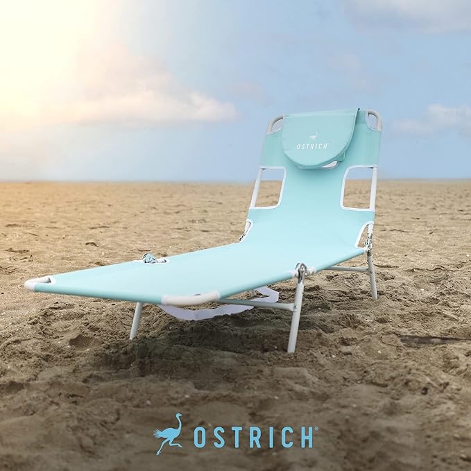 Ostrich 72 by 22 Inch Versatile Chaise Lounge Portable Reclining Lounger - Image 2