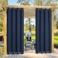 NICETOWN Outdoor Curtain for Patio Waterproof Extra Long 108", Windproof by NICETOWN