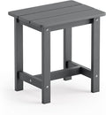LUE BONA Outdoor Side Table, HDPS Small Outdoor Adirondack Side Tables by LUEBONA