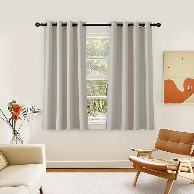 NICETOWN Room Darkening Short Curtain 54 inches Long by NICETOWN