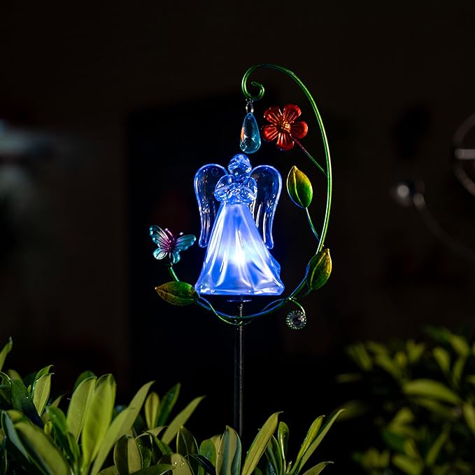 Solar Angel Light for Cemetery Decor - Image 8