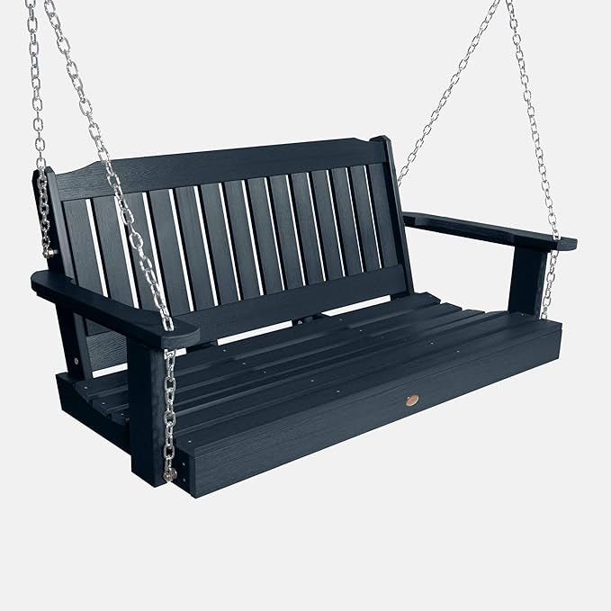 Highwood Lehigh Porch Swing, 4 Feet, Federal Blue by highwood