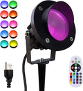 Color LED Spotlight Outdoor 120V 25W, Durable Landscape Spot Light by DOBELAY-BackyardAmbianceCreator