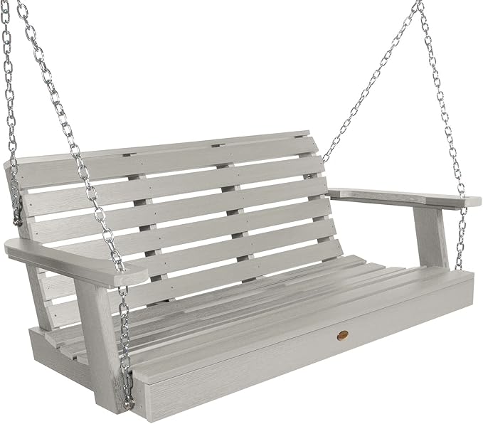 Highwood Weatherly Porch Swing, 4 Feet, Harbor Gray by highwood