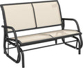 Outsunny 2-Person Outdoor Glider Bench, Patio Double Swing Rocking Chair by Outsunny