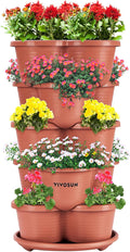 VIVOSUN 5 Tier Vertical Gardening Stackable Planter by VIVOSUN