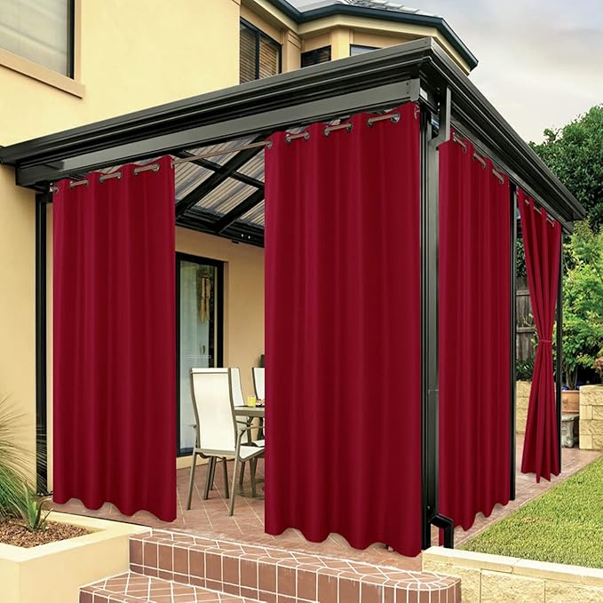 BONZER Waterproof Outdoor Curtains by Bonzer