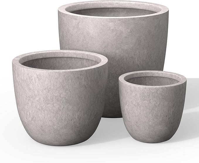 Kante 18", Outdoor Indoor Large Planter Pots by Kante