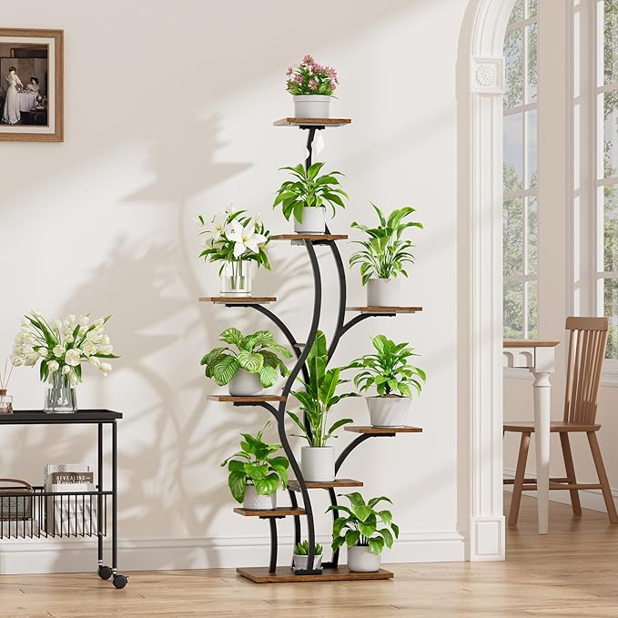 Plant Stand Indoor with Grow Lights - Image 2