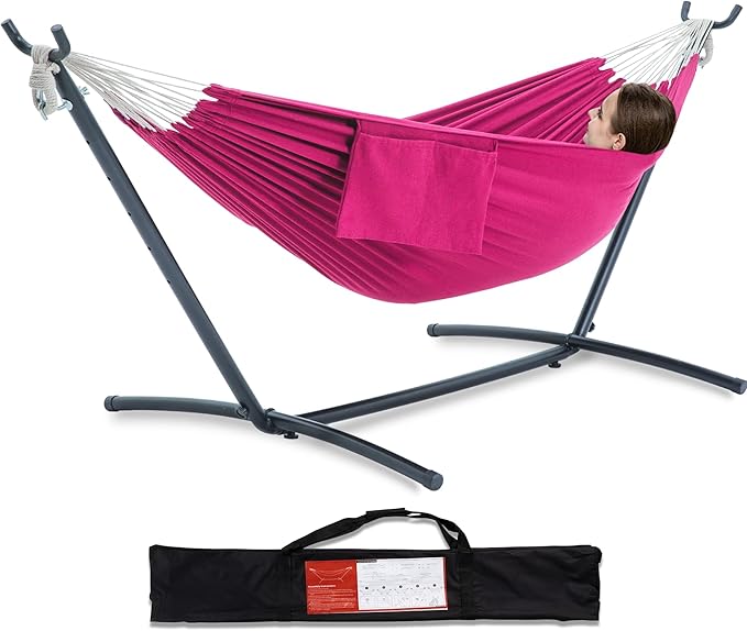 PNAEUT Double Hammocks with Stand by PNAEUT