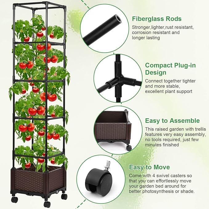 Lezmarket Self Watering Tomato Planter - Image 5