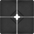 Tangkula 4PCS Patio Cantilever Offset Umbrella Base Weight Stand, 238lbs Square by TANGKULA