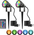 Christmas Spotlight 10W LED Color Changing Outdoor Hallowmas Spot Lights Timer by TENSUL