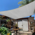 KANAGAWA Sun Shade Sail 7'x13' Gray Rectangle UV Block Canopy Awning Shelter by KANAGAWA