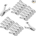 20 Pcs 2inches Gardening Clips for Netting, Have a Strong Grip of Metal Clips by Samhopo