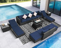 NICESOUL 13 Piece Patio Furniture by NICESOUL