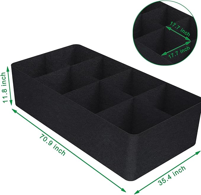 KLEWEE Fabric Raised Garden Bed, 128 Gallon 6 x 3FT Garden Growing Bags - Image 7