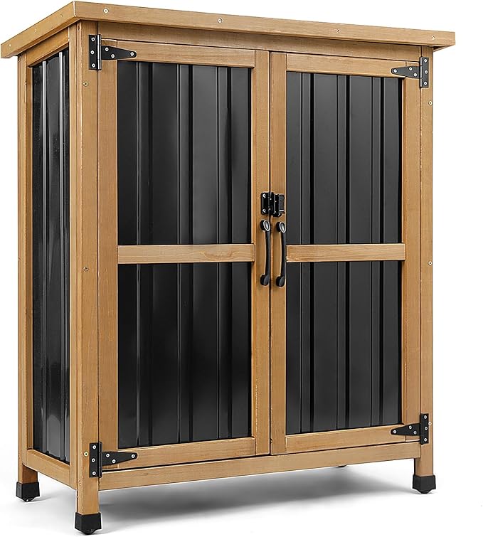 PetsCosset Weatherproof Outdoor Storage Cabinet by PETSCOSSET