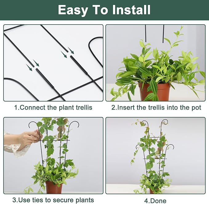 Coomin 23in Taller Plant Trellis - Image 6