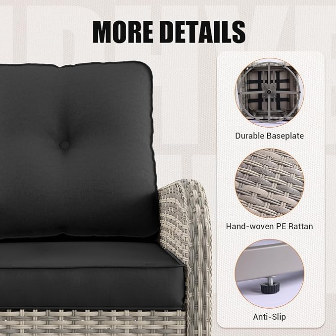 9-Piece Outdoor Patio Furniture Set - Image 9