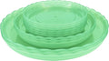 12Pcs Clear Plant Saucer, 6 8 10 Inch Durable Plastic Plant Tray, Round Plant by Lifecouldbesointeresting