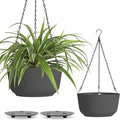 T4U 12 Inch Large Hanging Planters by T4U