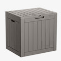 31 Gallon Resin Deck Box, Lockable Patio Outdoor Storage Box by OutdoorLivingPerfected